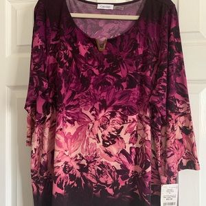 Calvin Klein Women’s Blouse 2X